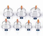 Cupping Therapy Cups for Hijama – B1 to B7 Sizes