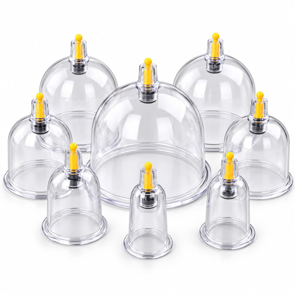 Cupping Therapy Cups for Hijama – B1 to B7 Sizes