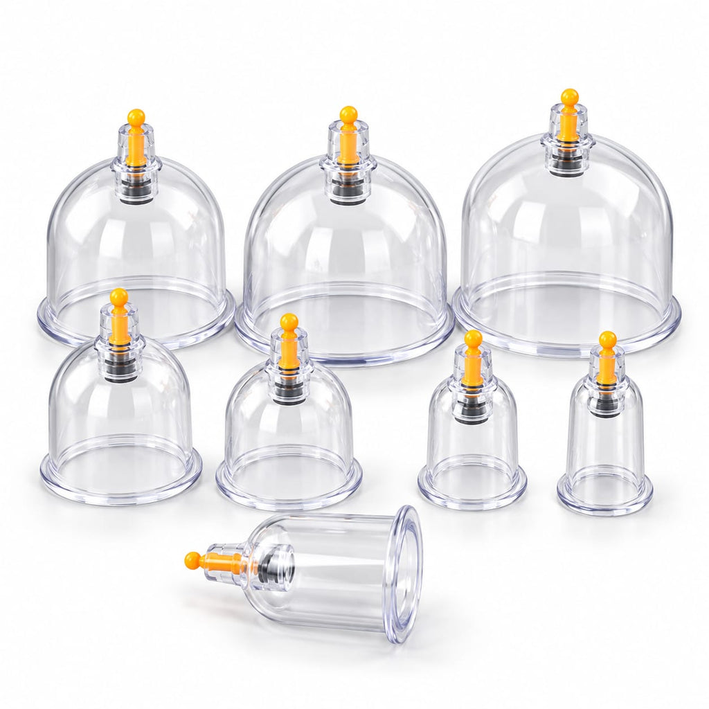 Cupping Therapy Cups for Hijama – B1 to B7 Sizes