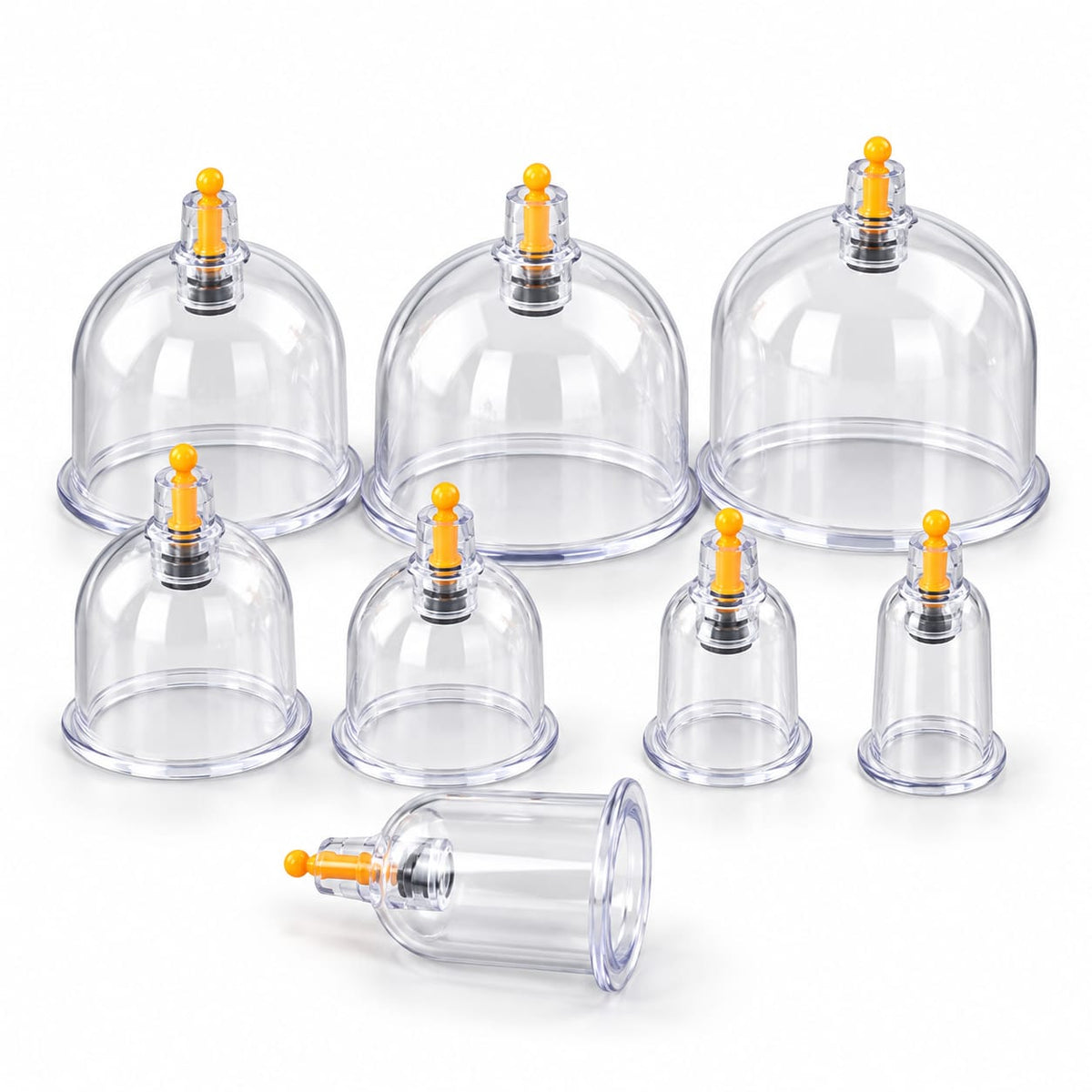 Cupping Therapy Cups for Hijama – B1 to B7 Sizes
